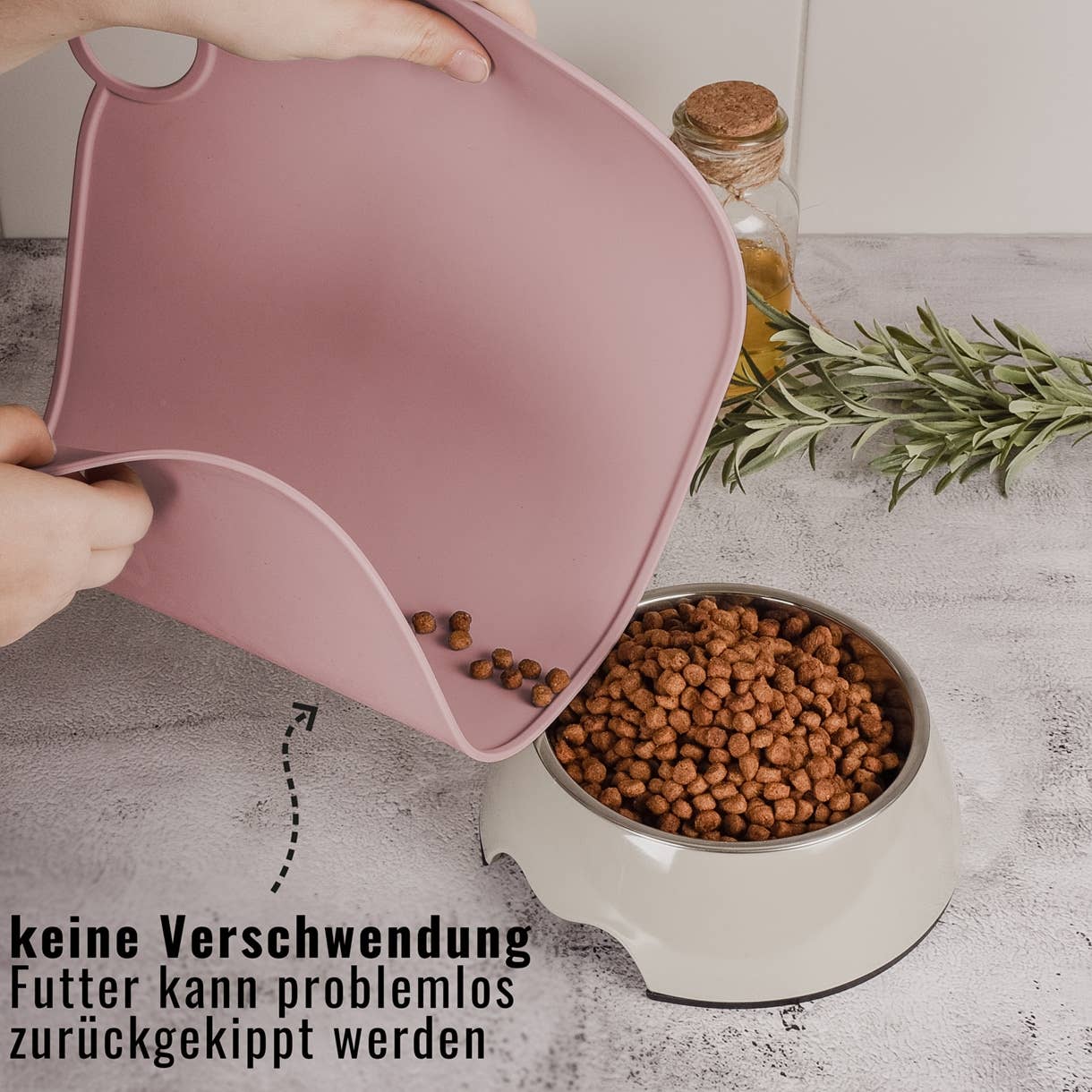 Silikon-Napfunterlage – rutschfest, pflegeleicht & robust