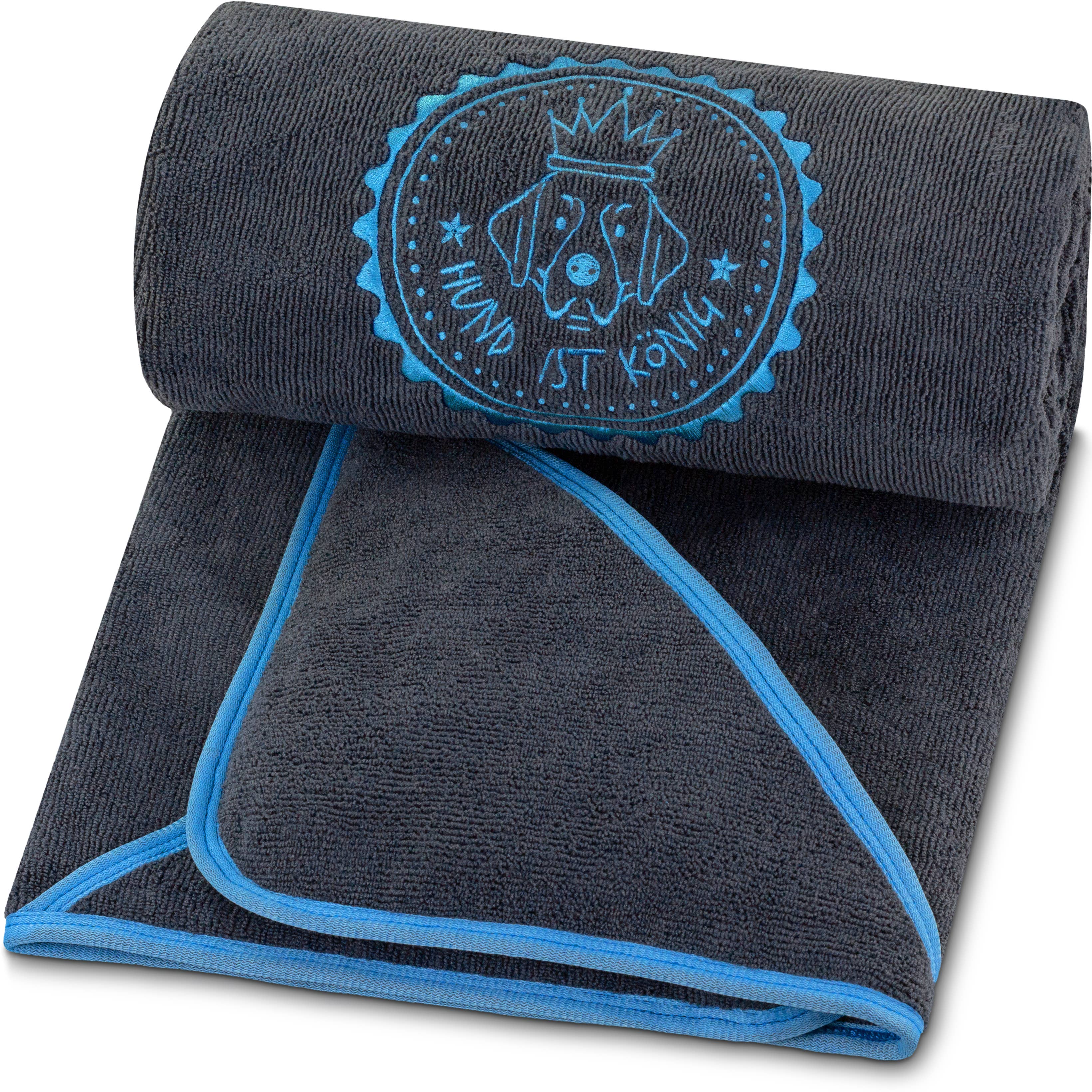 Mikrofaser Hundehandtuch – saugstark, weich & schnell trocken