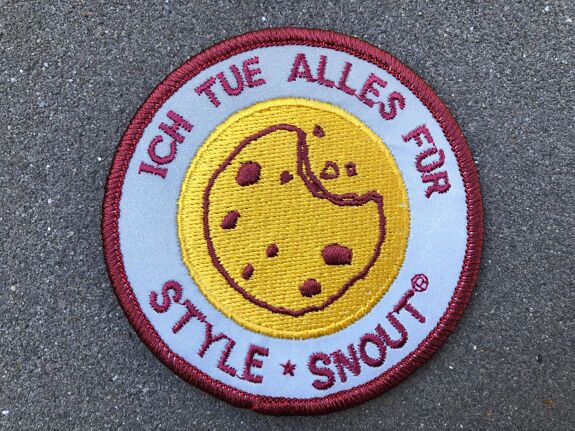 StyleSnout® Patch&Safe Sicherheitsgeschirr – ausbruchsicher & gepolstert gold