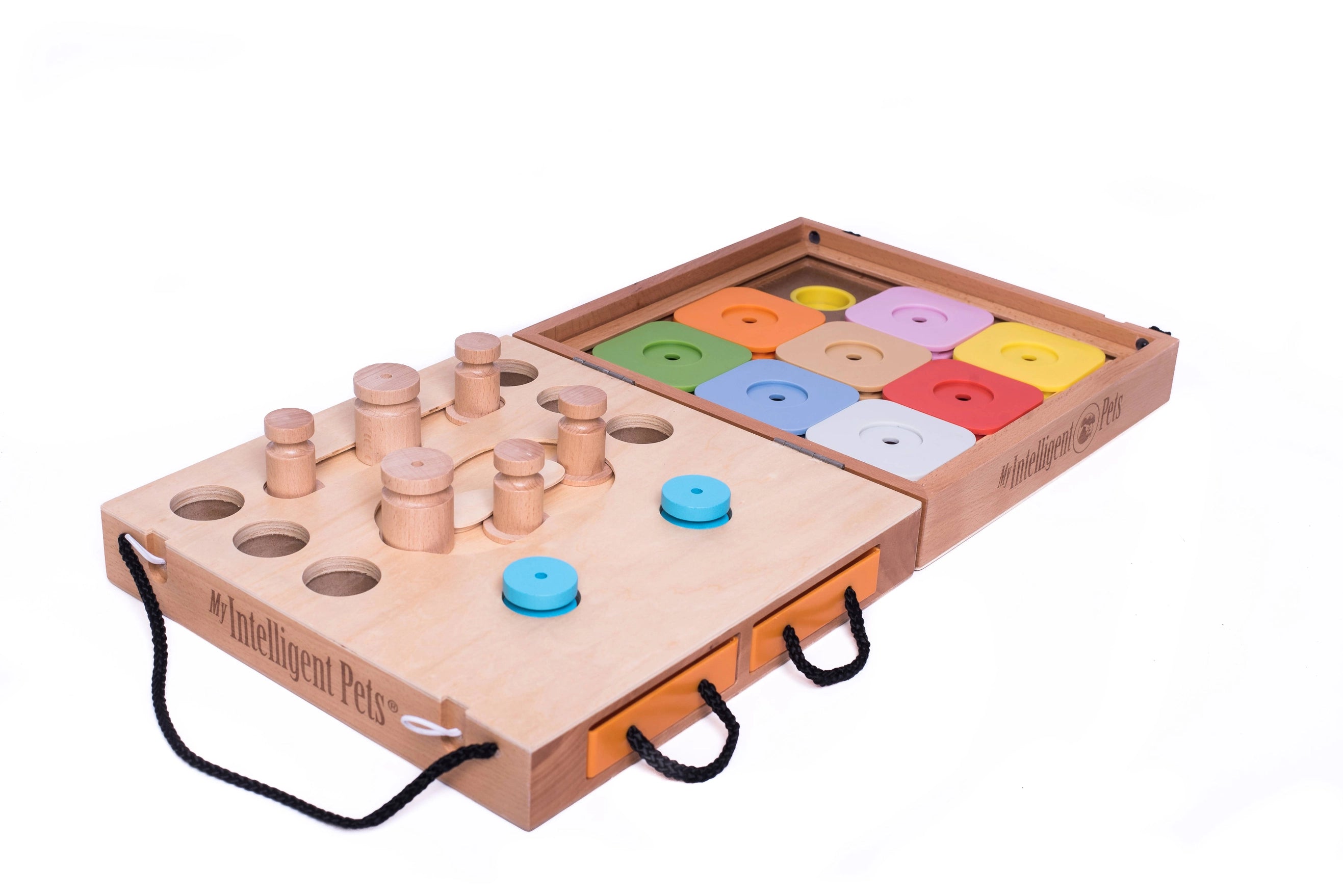 Travel Dog Intelligenzspiel für Hunde | 2-in-1 Spiel