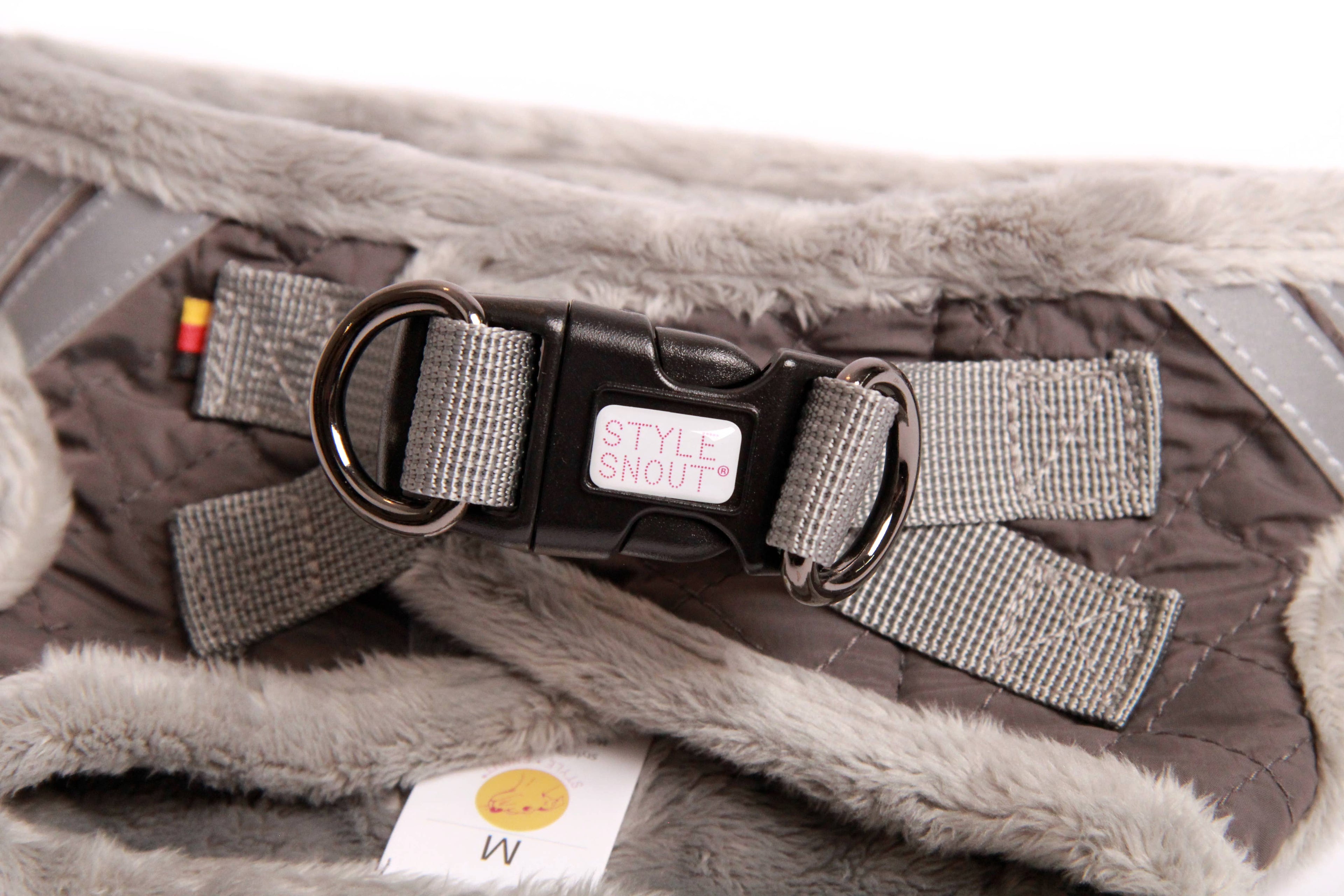 Hundegeschirr - Welpen, kleine Hunde - Soft&Style - Grey