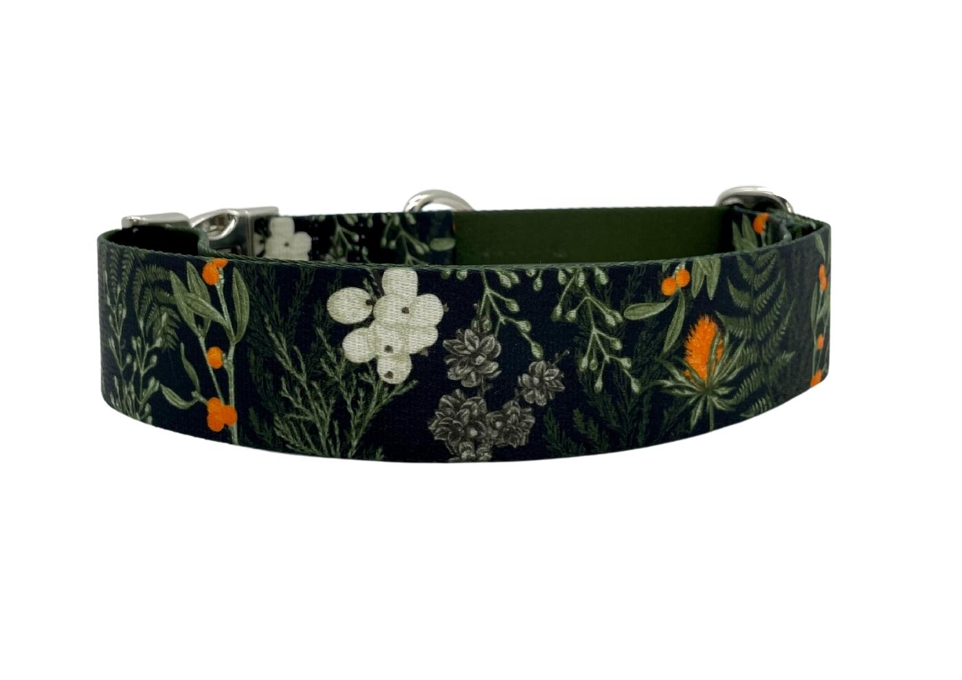Forest Walkies Set – Nachhaltige Leine & Halsband aus rPet & Kaktusleder, handgemacht