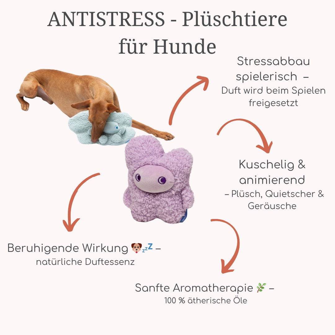 Antistress-Plüschtier mit ätherischen Ölen - Rosicchio