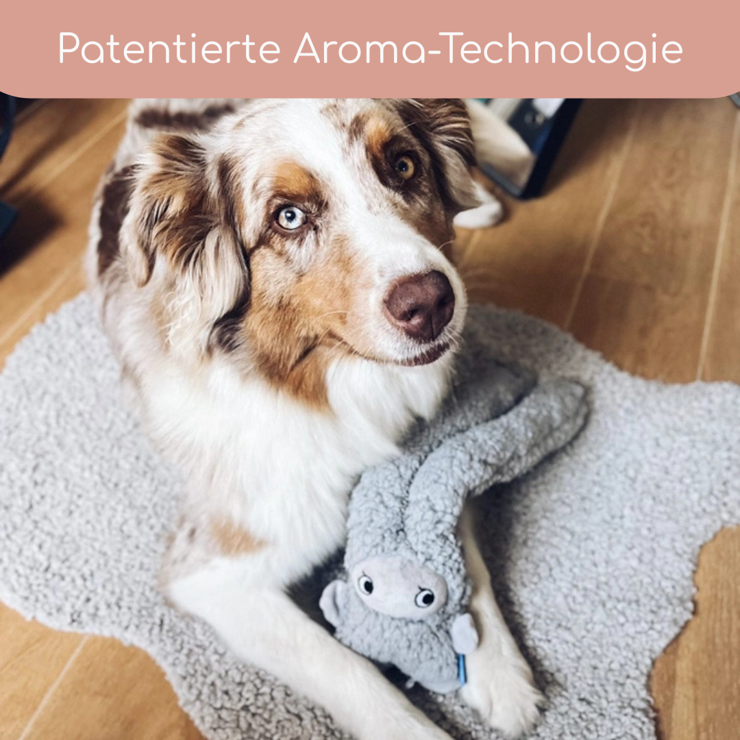 Antistress-Plüschtier mit ätherischen Ölen - Rosicchio