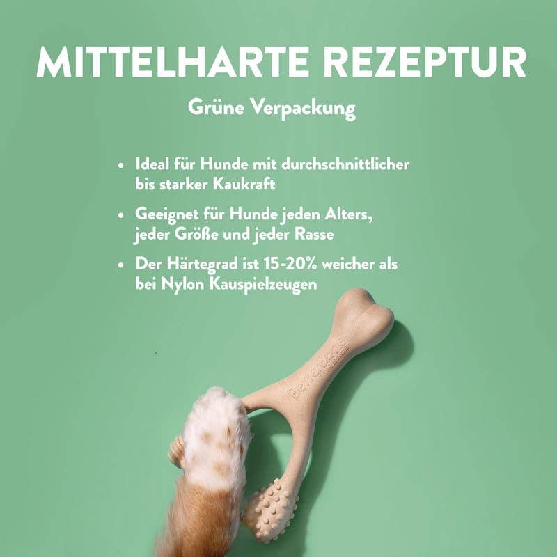 BetterBone Hunde Kauspielzeug Kauknochen - Large Medium Beef