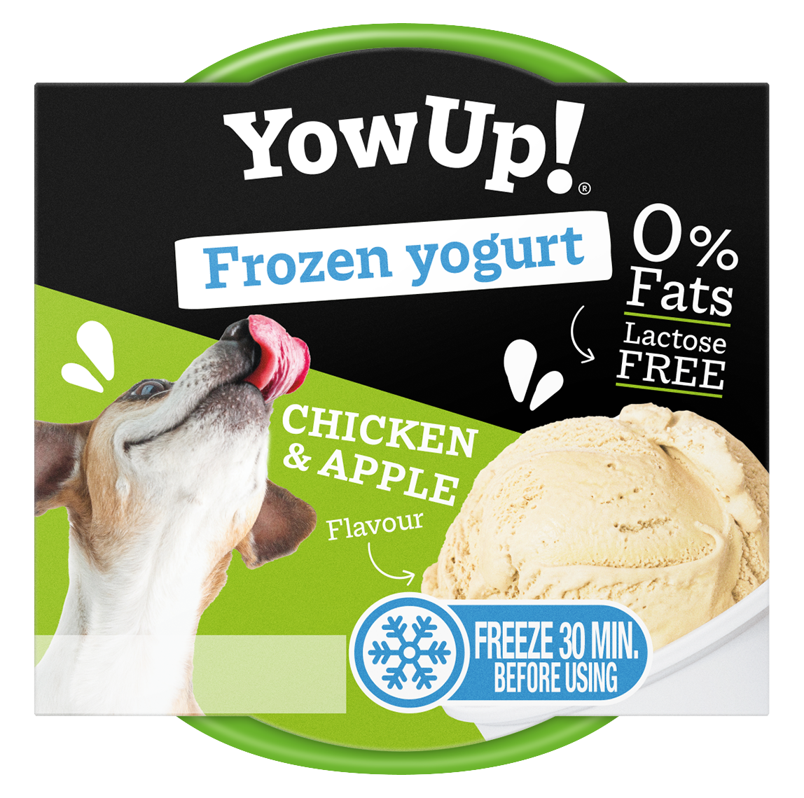 YowUp! Gefrorener Joghurt Huhn & Apfel