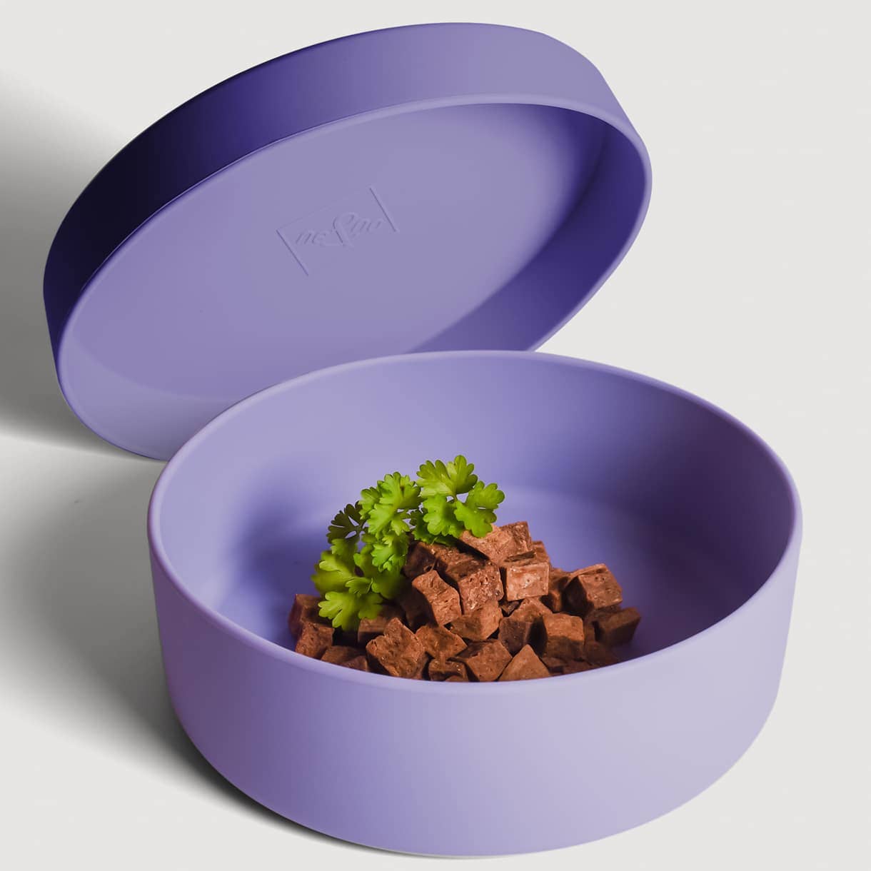 NENO Silikon-Futternapf mit Deckel – Praktisch, vielseitig & durchdacht - Pfotenlieblinge