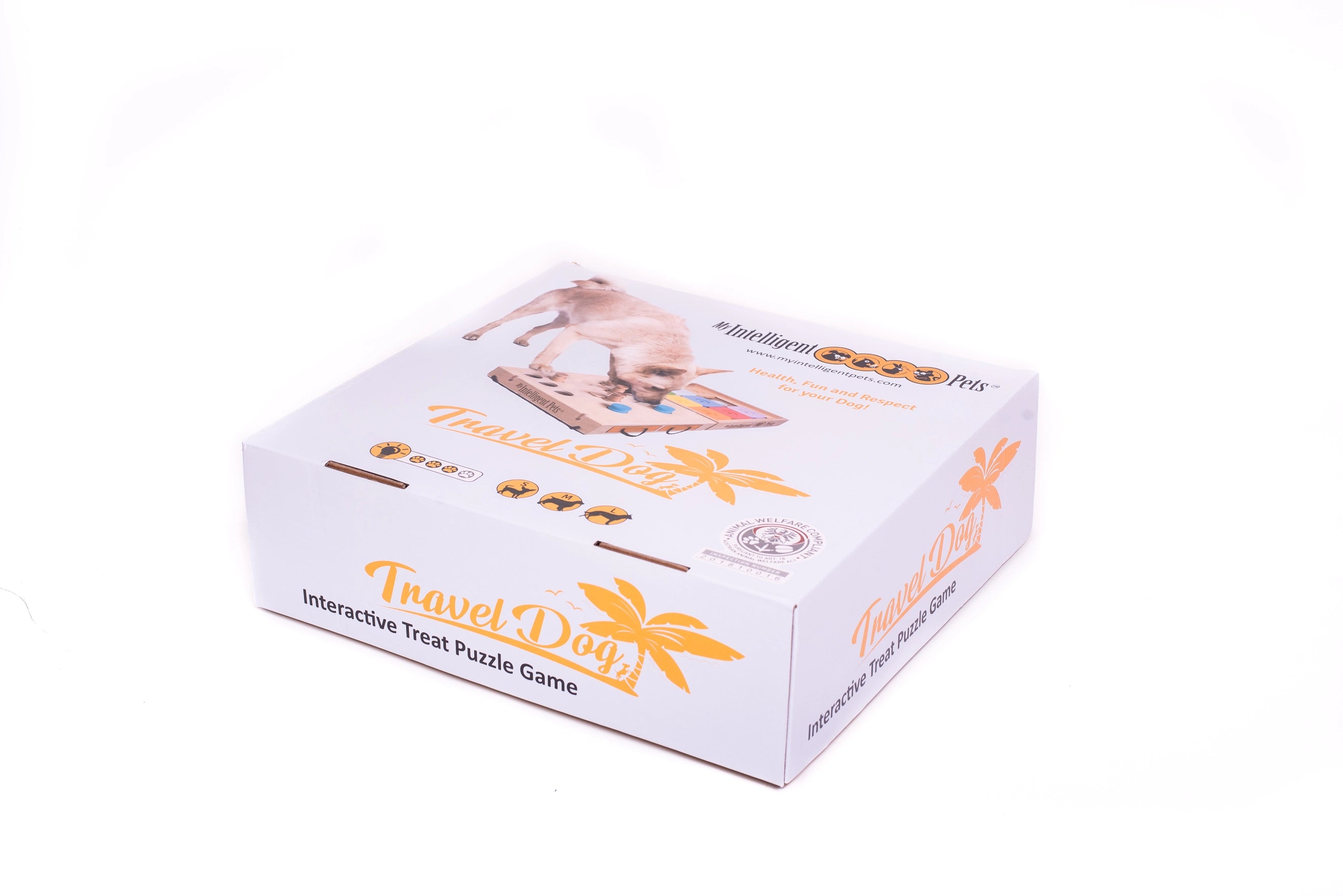 Travel Dog Intelligenzspiel für Hunde | 2-in-1 Spiel