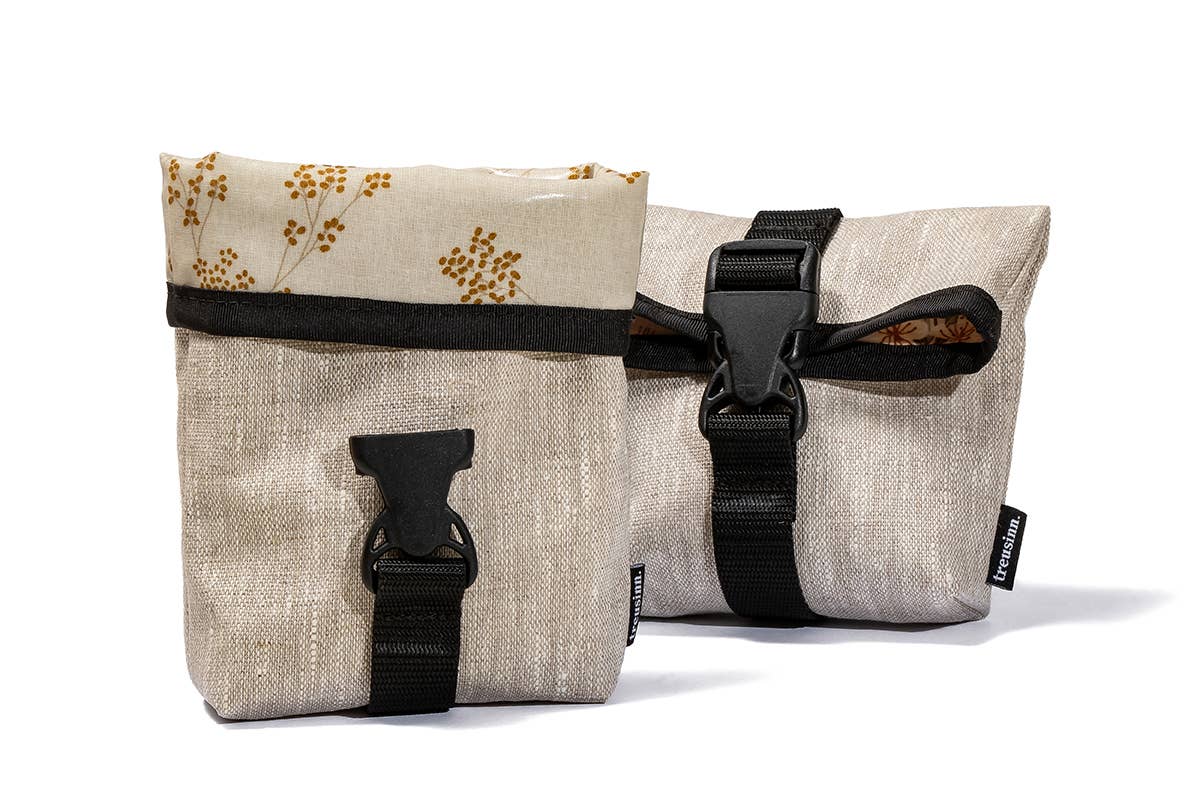 Leckerlitasche GOODY Leinen Flowers