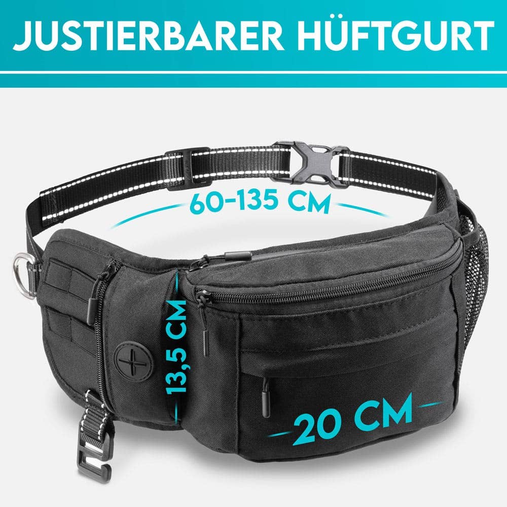 HUND IST KÖNIG® – Bauchtasche & Futterbeutel in einem - Pfotenlieblinge