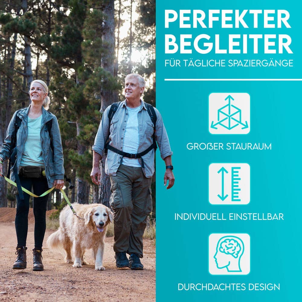 HUND IST KÖNIG® – Bauchtasche & Futterbeutel in einem - Pfotenlieblinge