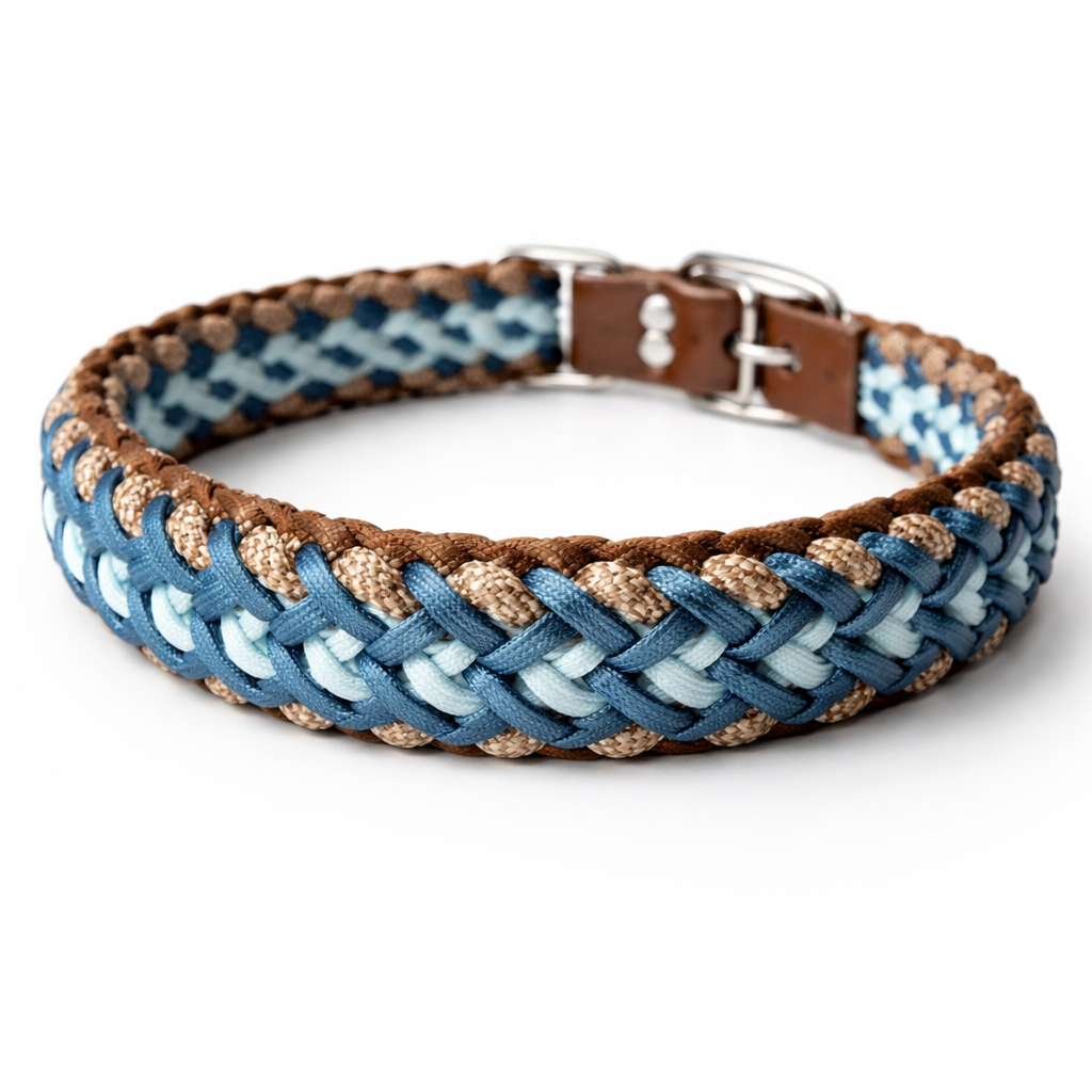 Handgemachtes Paracord Hundehalsband – Pfotenlieblinge
