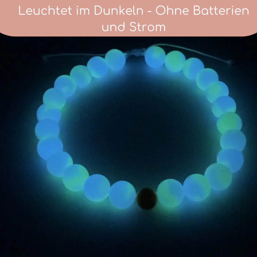 Leuchtkette GLOWIE Smile Shine für Hunde – handgefertigt & ohne Strom