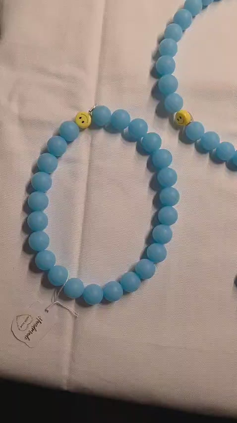 „Ocean Blue“ Leuchtkette – Stilvoll sichtbar bei jedem Spaziergang