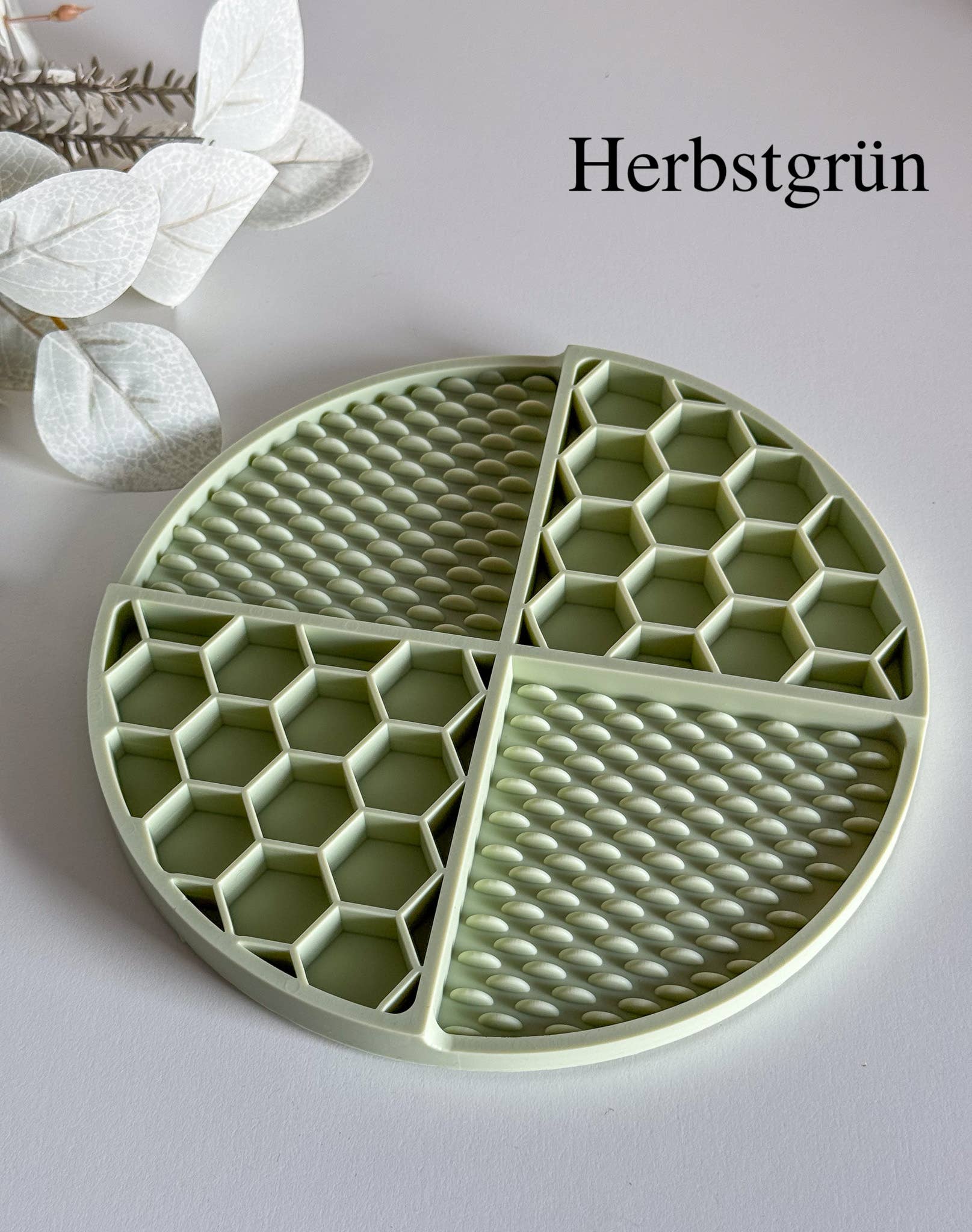 Schleckmatte Honey Hund, Slow Feeder, Futterstation - Pfotenlieblinge