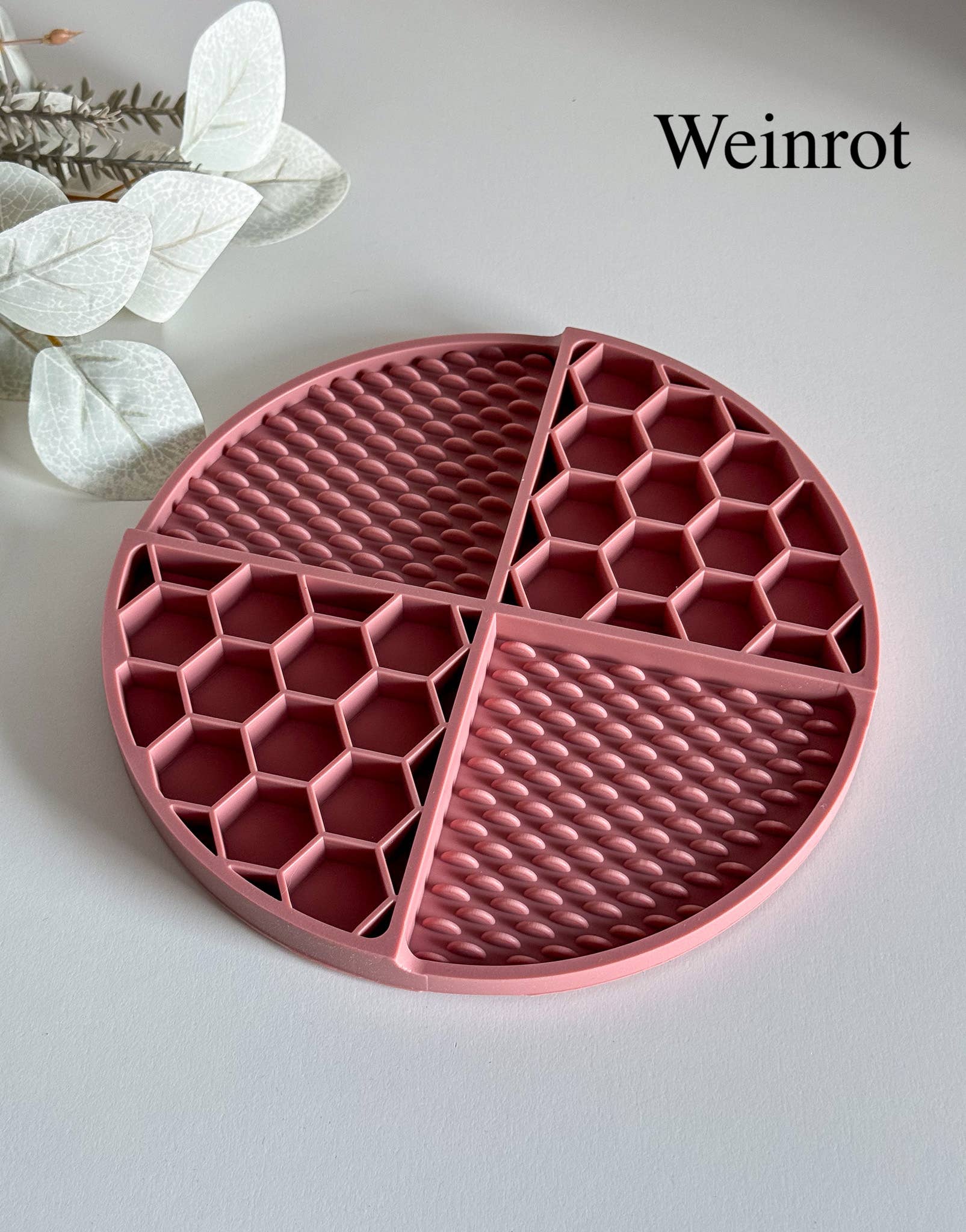 Schleckmatte Honey Hund, Slow Feeder, Futterstation - Pfotenlieblinge