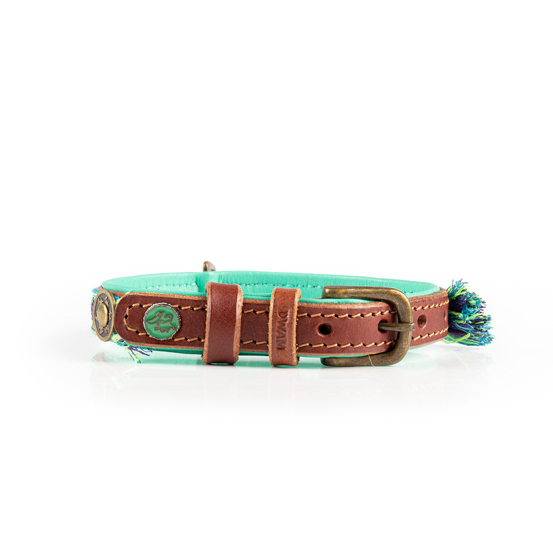 Exklusives Set: Boho Juan Halsband + Leine „Jade“