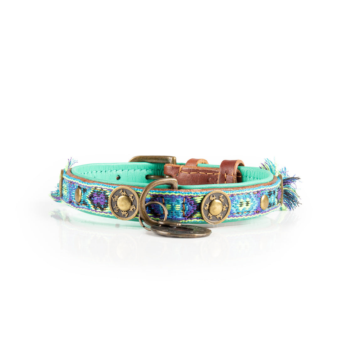 Exklusives Set: Boho Juan Halsband + Leine „Jade“