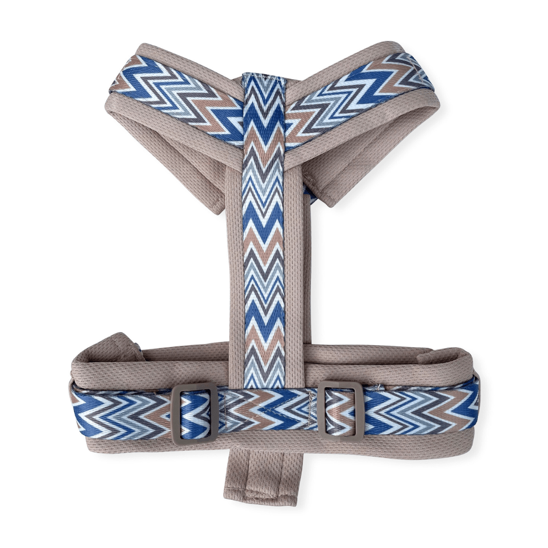 Ziggy Latte – leichtes Y - Geschirr für sensible Hunde - Pfotenlieblinge