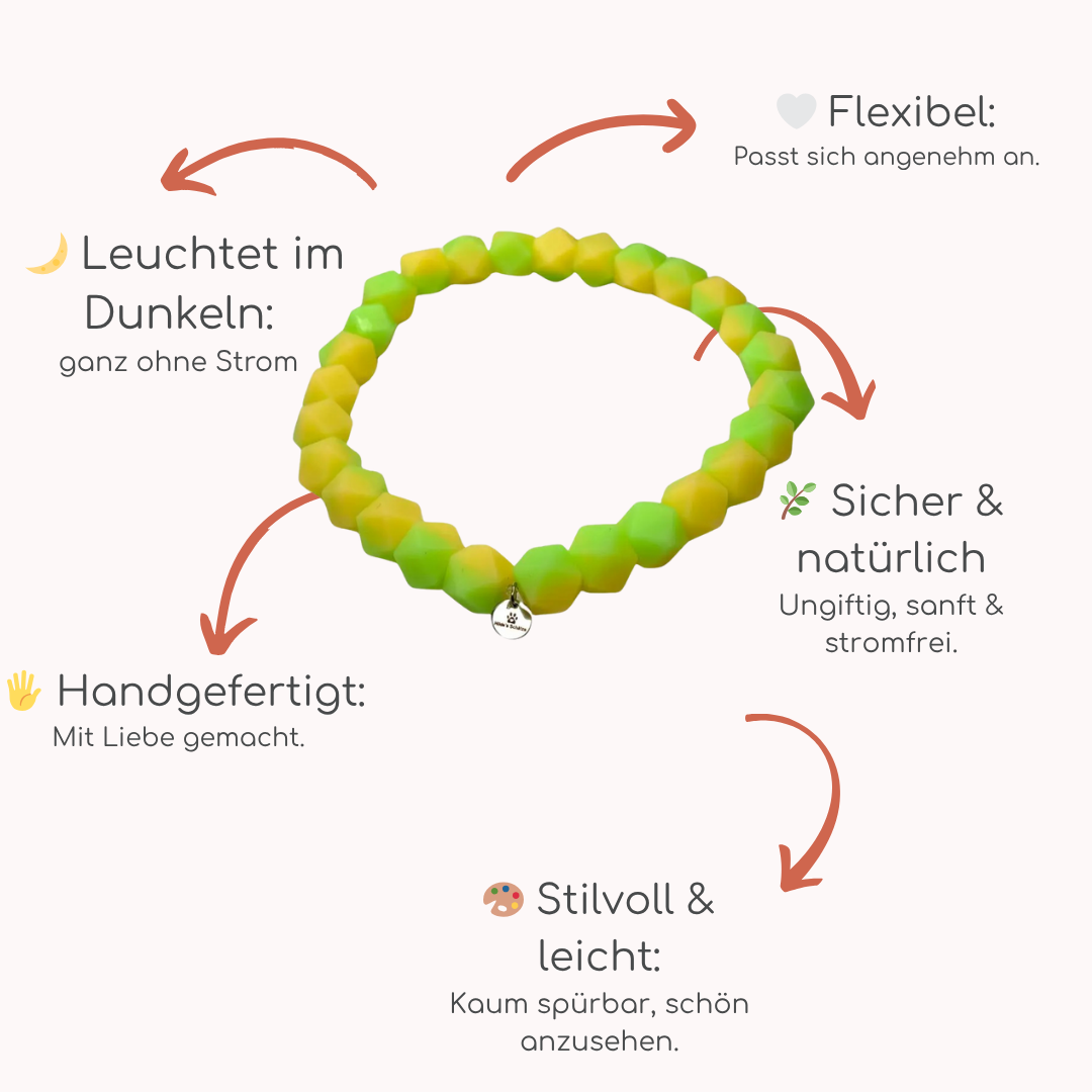 Hundeleuchtkette „Honeydew Melon“ – ohne Strom