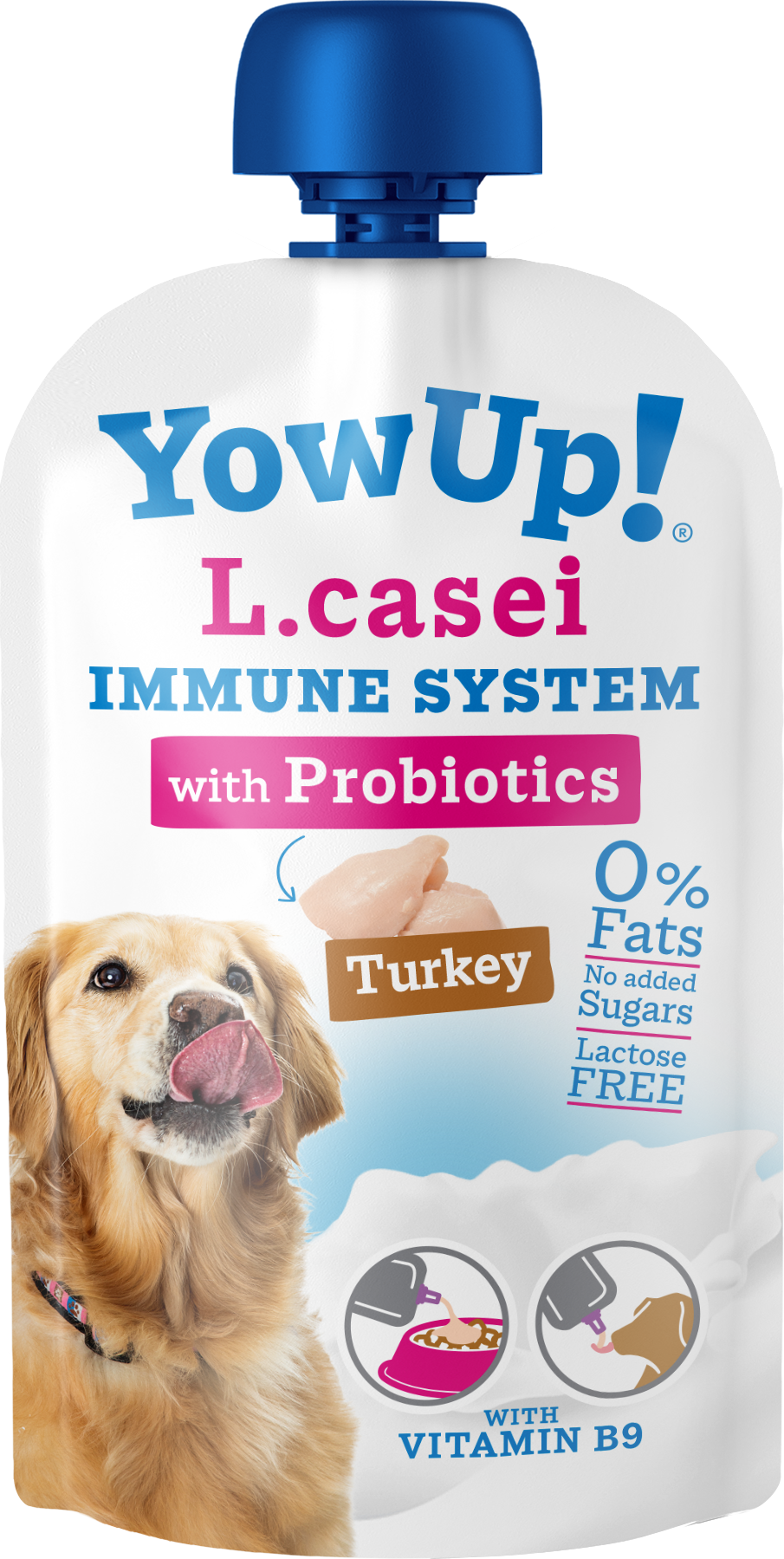 YowUp! L. Casei Immunsystem Truthahn Hund