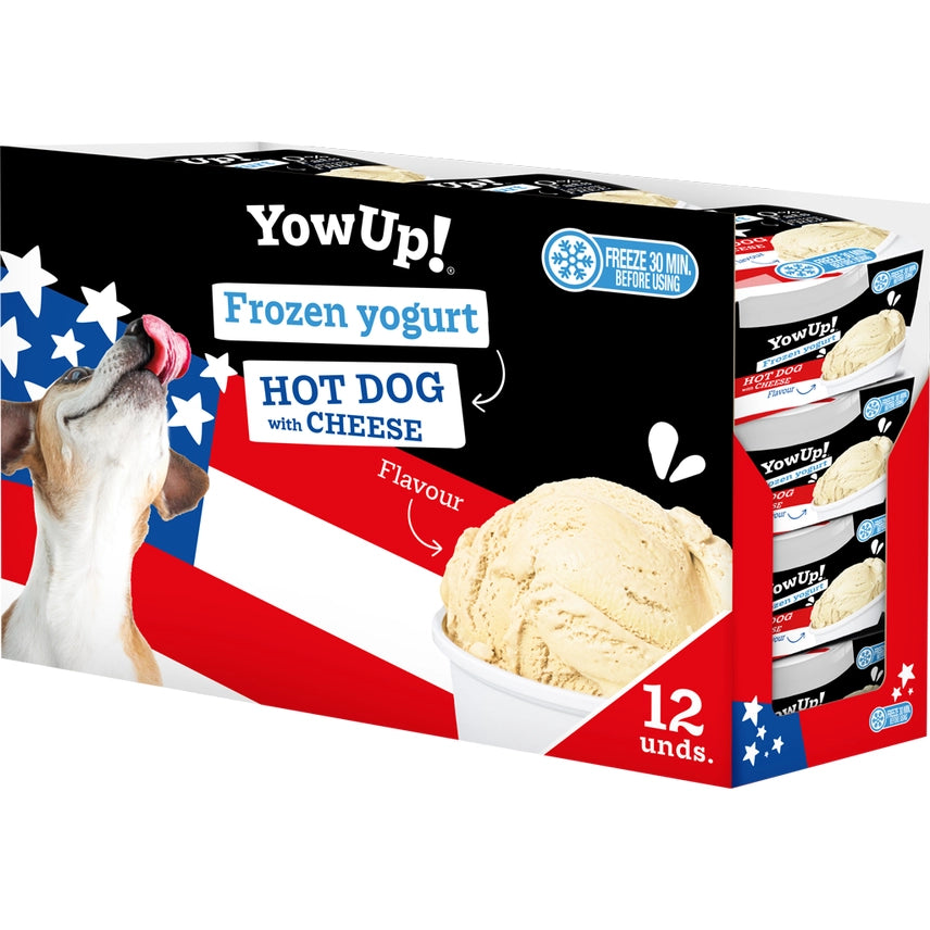 YowUp! Frozen Yoghurt - Hot Dog &amp; Cheese