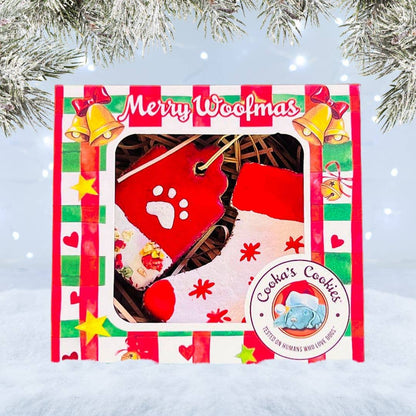 Essbare Weihnachtsbaumanhänger - Weihnachtsgeschenkbox