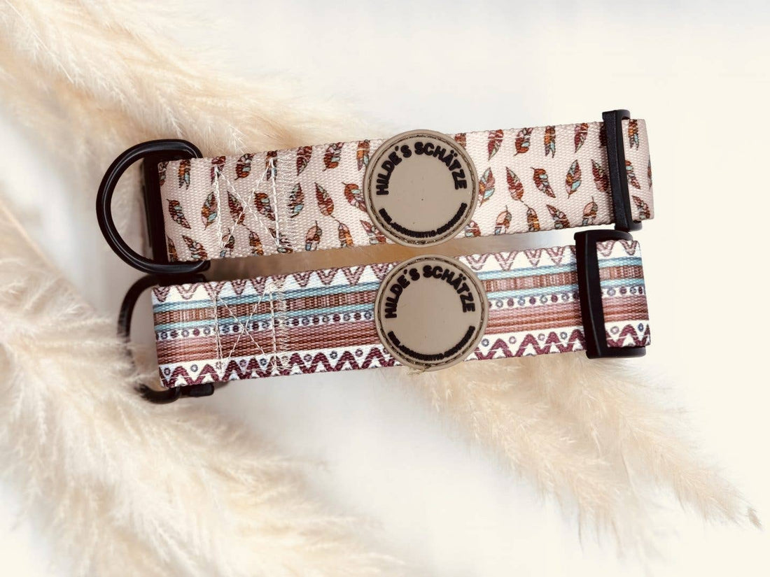 Boho-Halsband – gepolstert, verstellbar &amp; robust - Pfotenlieblinge