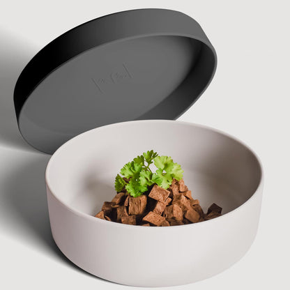 Silikonnapf mit Deckel für Hunde – hygienisch &amp; barftauglich