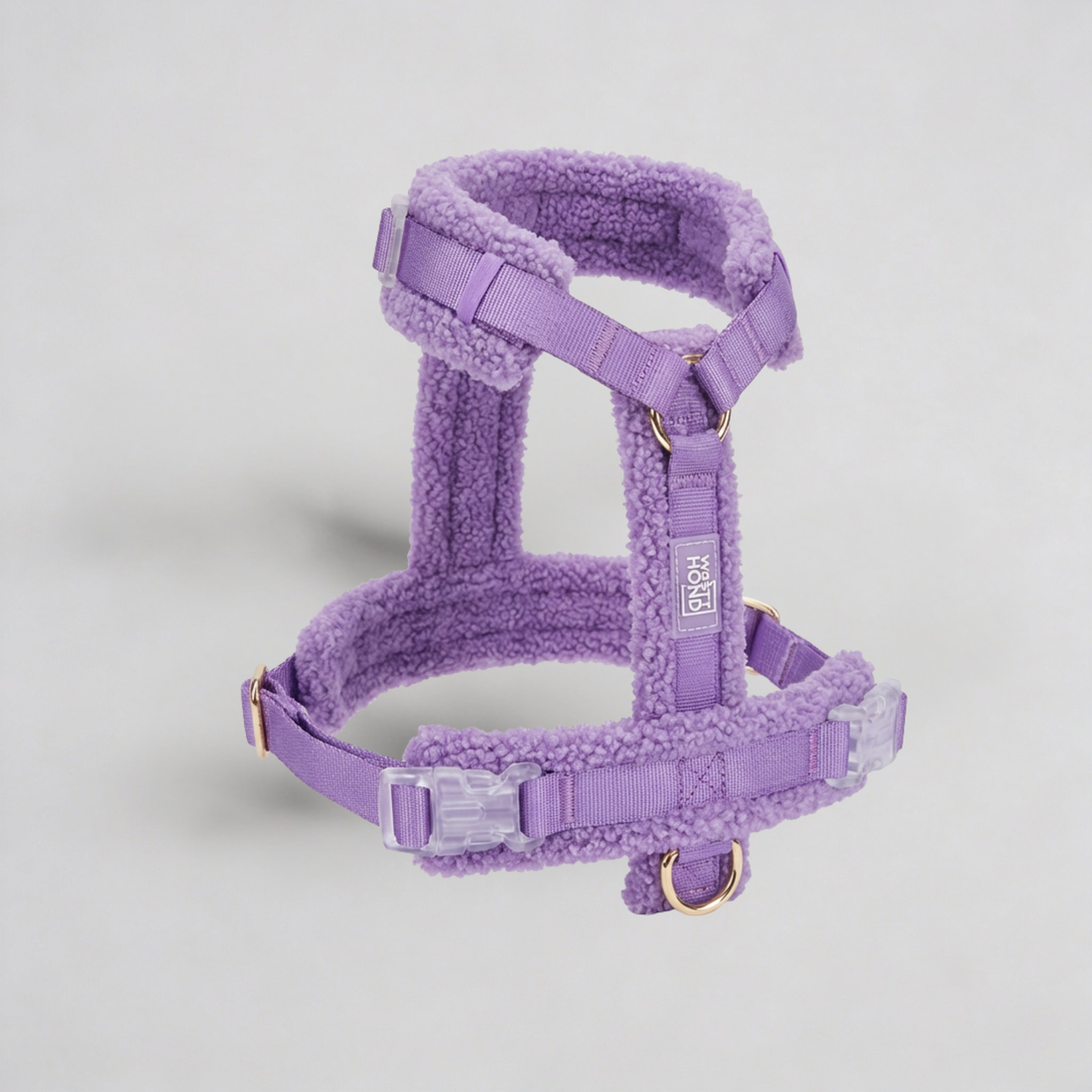 Hundegeschirr-Set Teddy Violett inkl. Leine