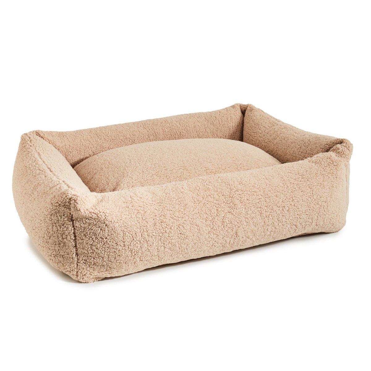 LABONI Hundebett CLASSIC – TEDDY Bouclé (kuschelig &amp; robust)
