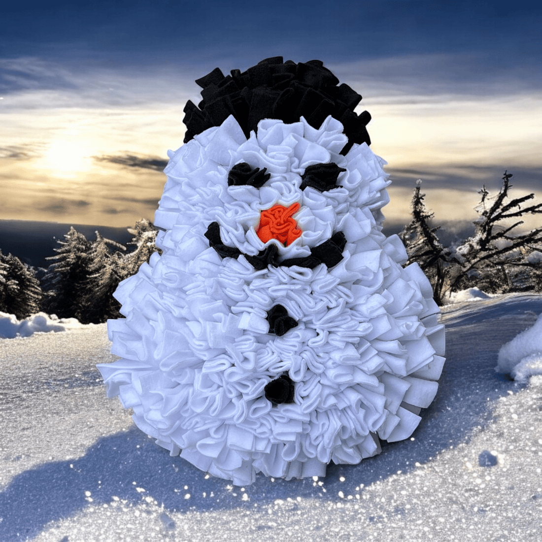 Schnüffelteppich Schneemann