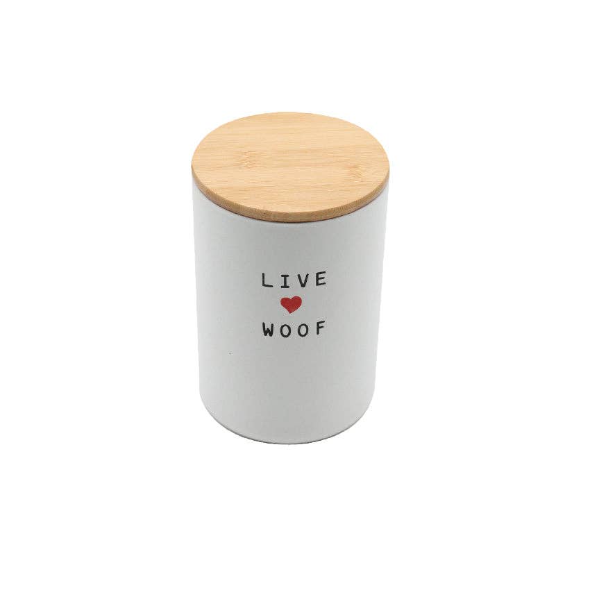 Snackbox aus Keramik – Elegante Leckerli-Dose für Hunde