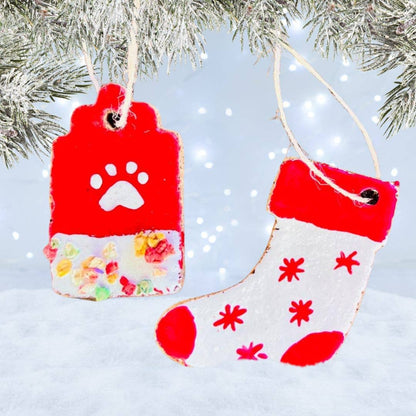 Essbare Weihnachtsbaumanhänger - Weihnachtsgeschenkbox