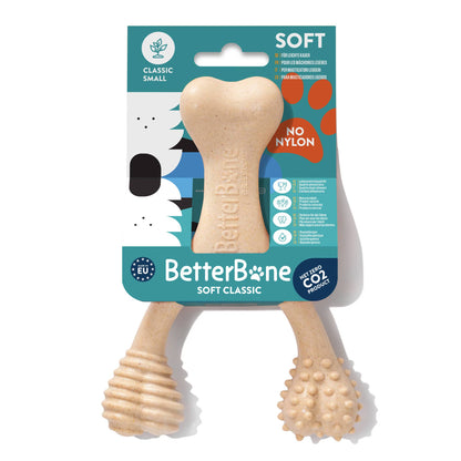 BetterBone Hunde Kauspielzeug Kauknochen -Small Soft Classic - Pfotenlieblinge