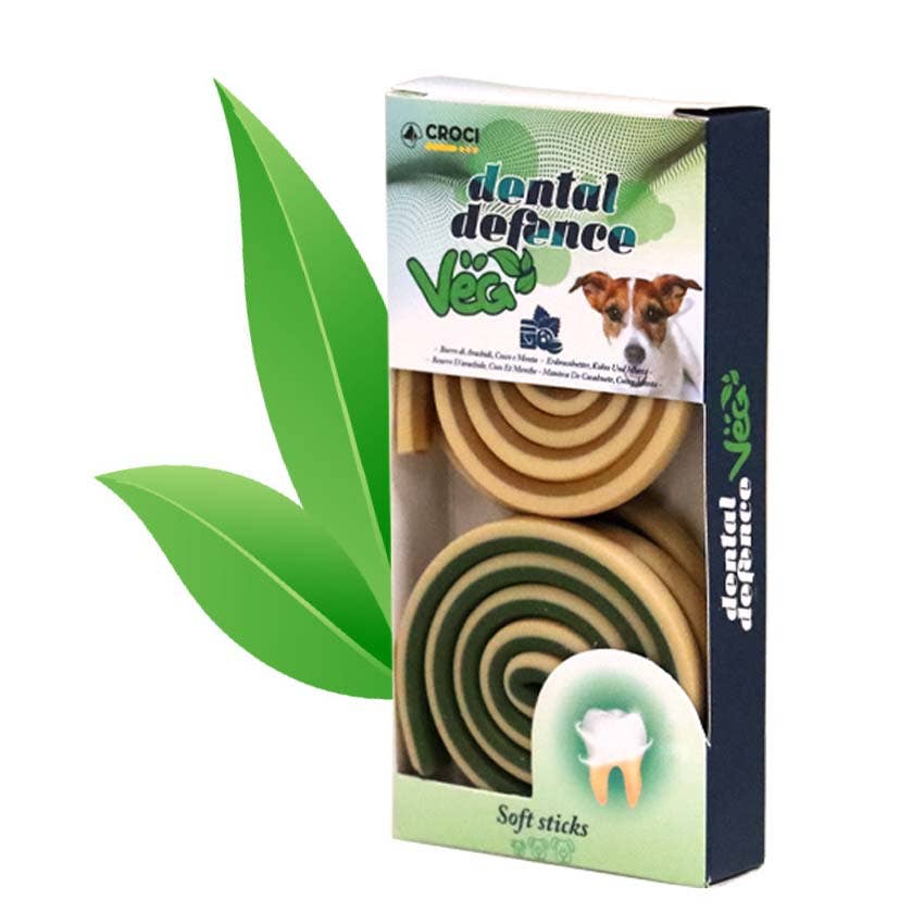 Gemüsesnacks für Hunde - Roll Dental Defence