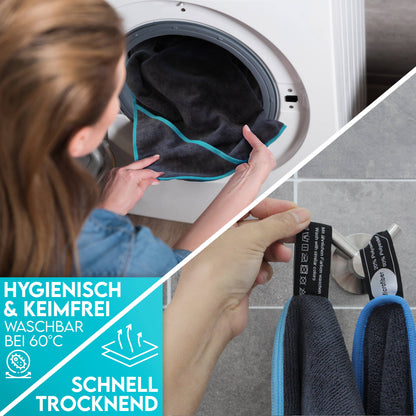 Mikrofaser Hundehandtuch – saugstark, weich &amp; schnell trocken
