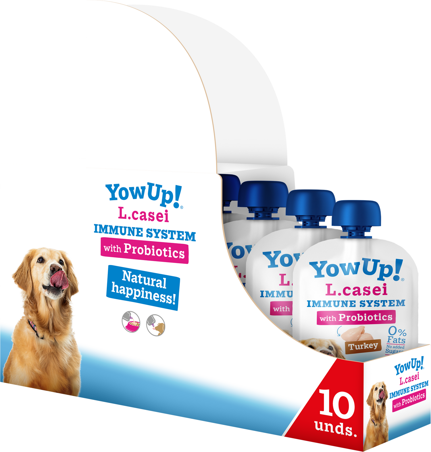 YowUp! L. Casei Immunsystem Truthahn Hund