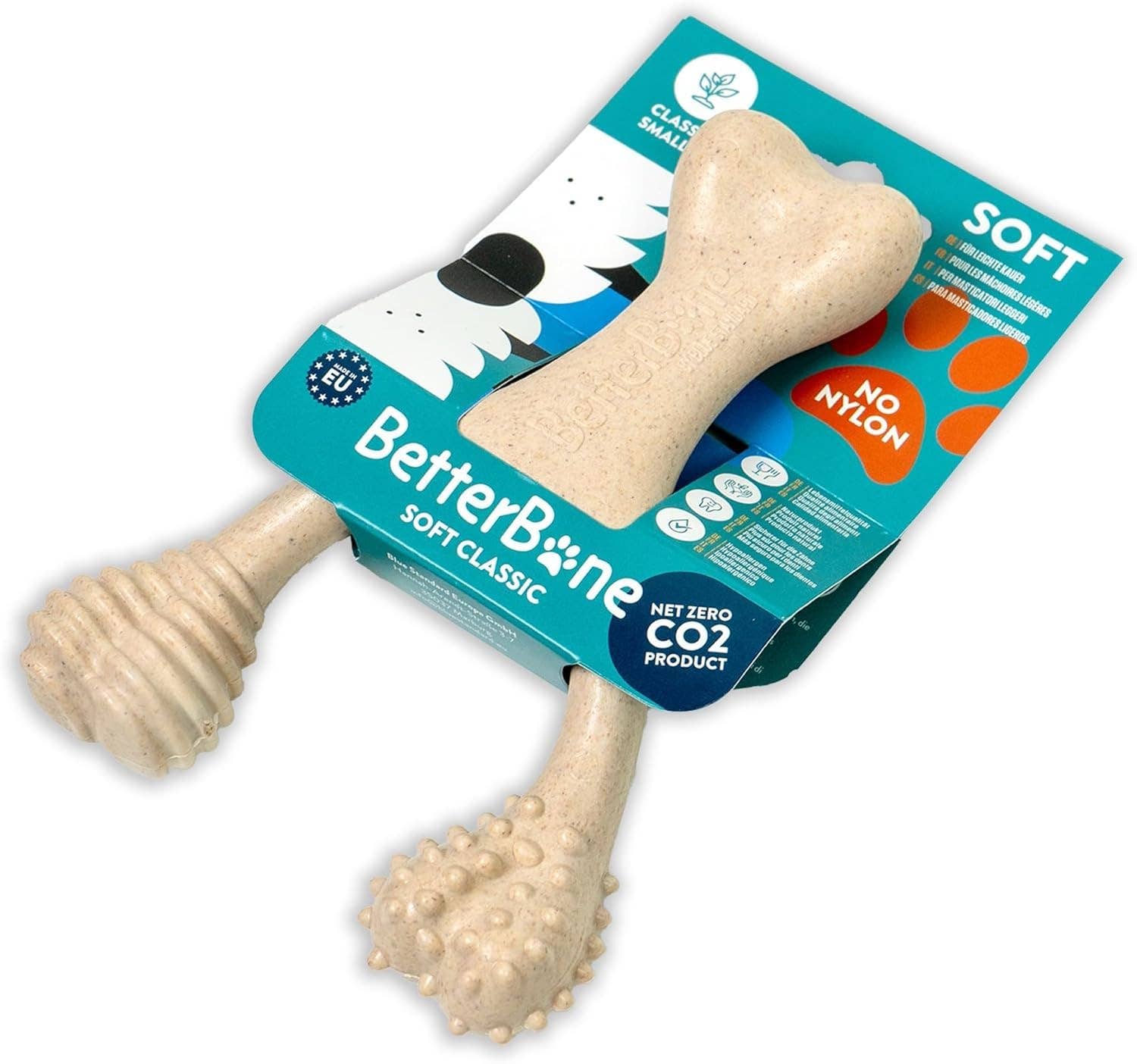 BetterBone Hunde Kauspielzeug Kauknochen -Small Soft Classic - Pfotenlieblinge