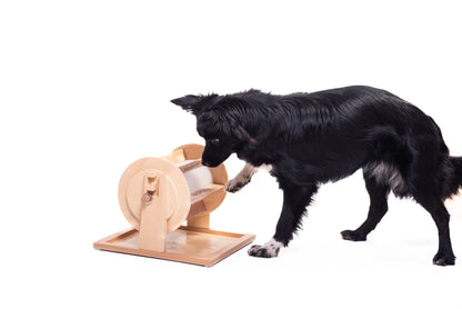 Intelligenzspielzeug-Set „Glücksrad, Piano &amp; Happy Roll“ – 3 Level für schlaue Hunde