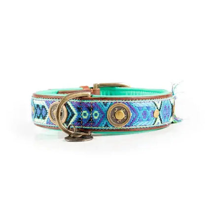 Boho Juan – Exklusives Hundehalsband aus Büffelleder
