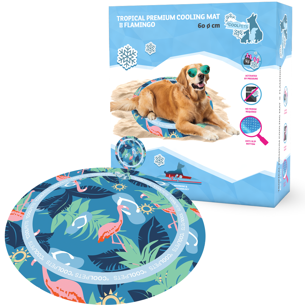 Kühlmatte für Hunde – sofort &amp; ohne Gefrierfach
