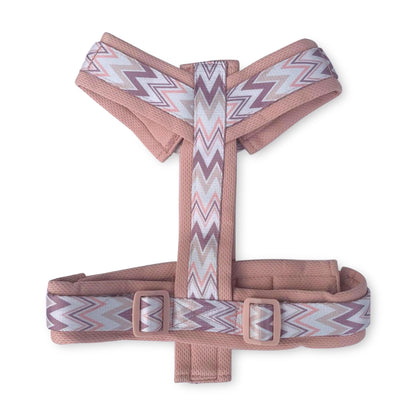 Ziggy Rosa Y-Geschirr – Leicht &amp; Sanft für Sensible Hunde