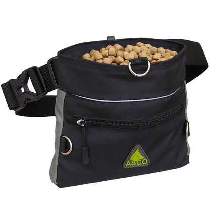 ASCO Futterbeutel mit Einhand-Schnappverschluss 20x20 cm