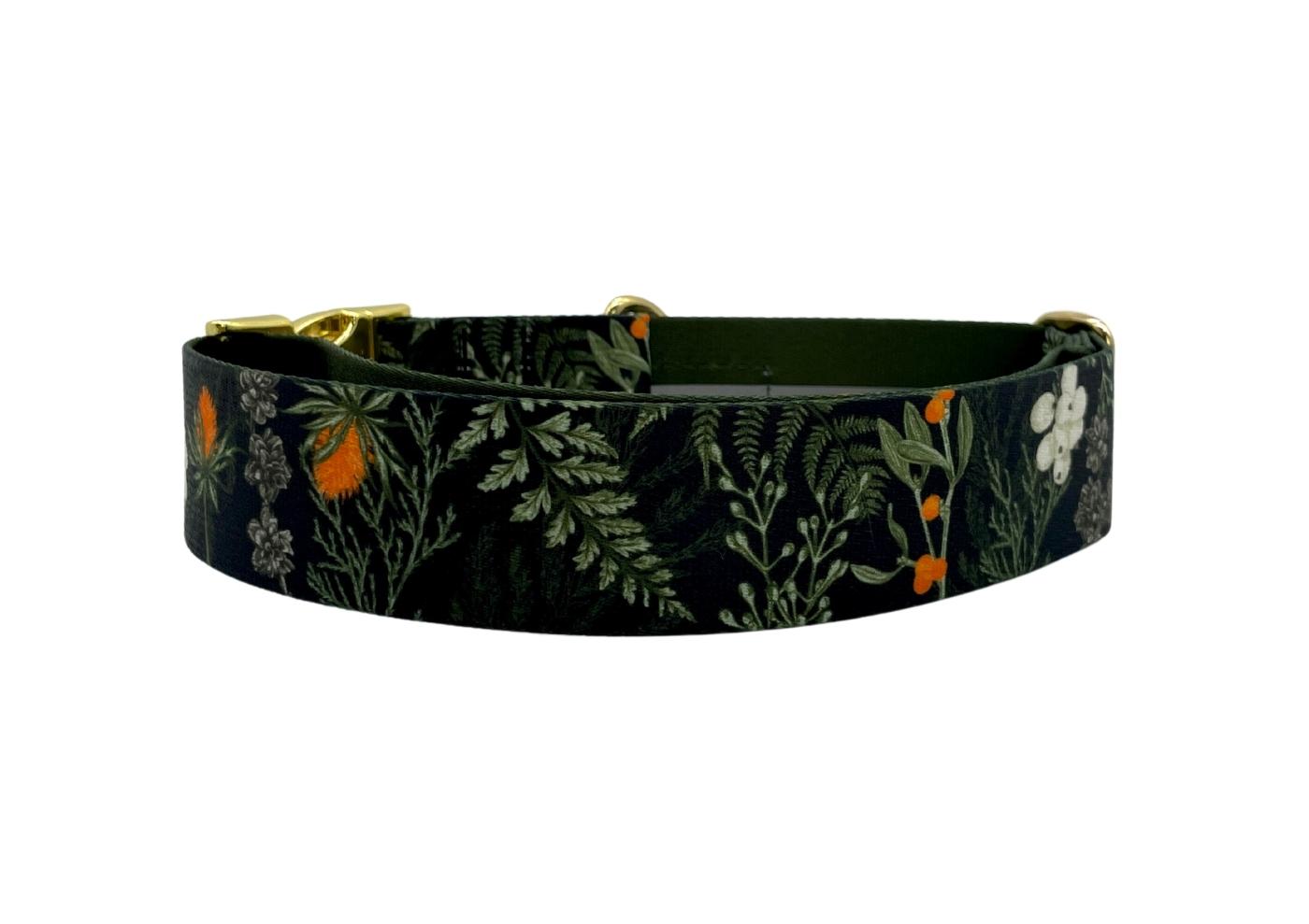 Forest Walkies Set – Nachhaltige Leine &amp; Halsband aus rPet &amp; Kaktusleder, handgemacht