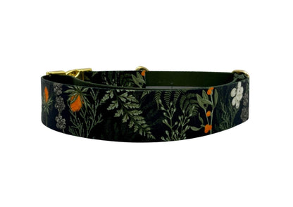 Forest Walkies Set – Nachhaltige Leine &amp; Halsband aus rPet &amp; Kaktusleder, handgemacht