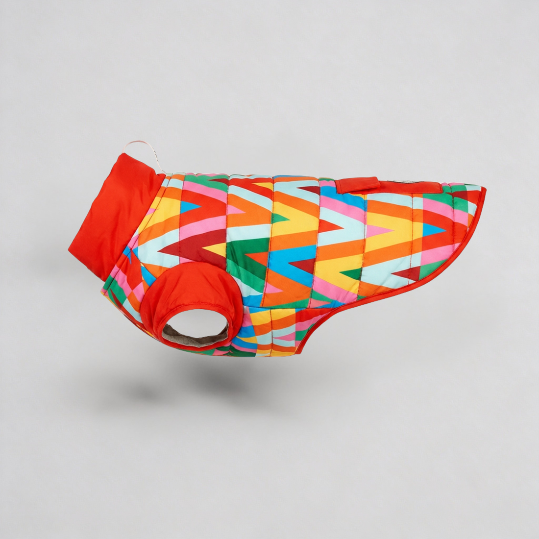 Color Splash Wasserdichte Pufferjacke