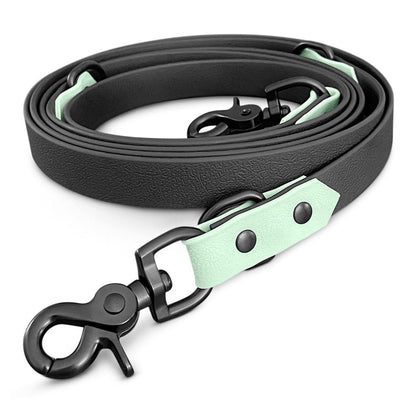 Outdoor SPORT Führleine – 3-fach verstellbar, 230 cm – Schwarz/Mint