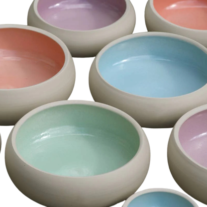 Keramiknapf PUR Pastell – Handgemacht, Bruchfest &amp; Zeitloses Design