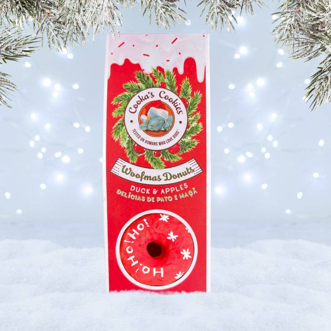 Woofmas Donuts - Weihnachtsleckereien für Hunde